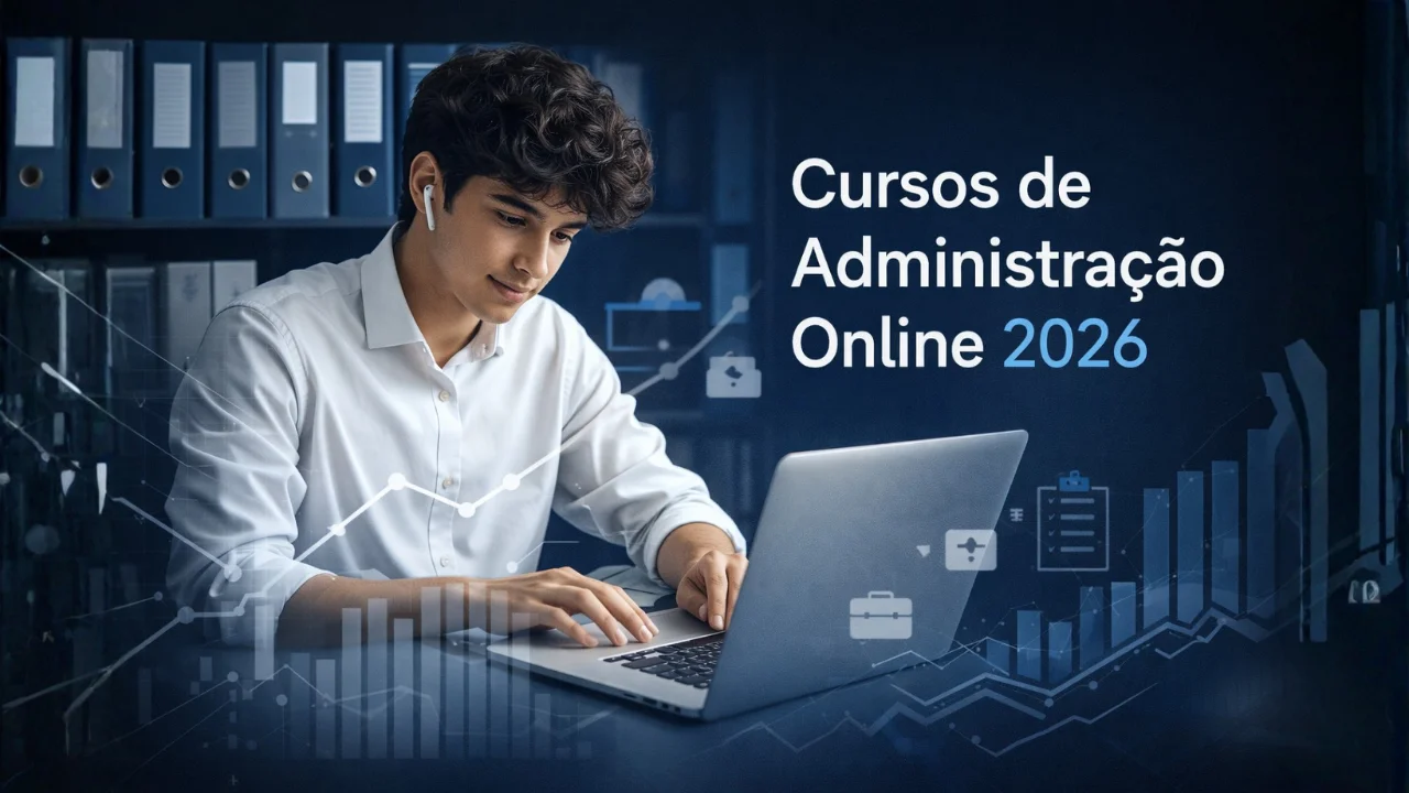 Melhores Cursos de Administração Online Para Iniciantes em 2026 (Guia Completo)